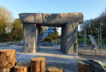 Arche sculpture béton