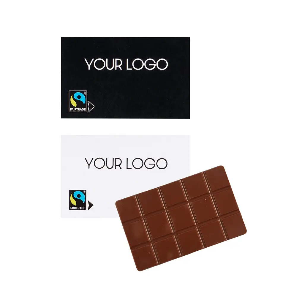 Miniatura: 155 - LOGO CIOCCOLATO RILIEVO CARD