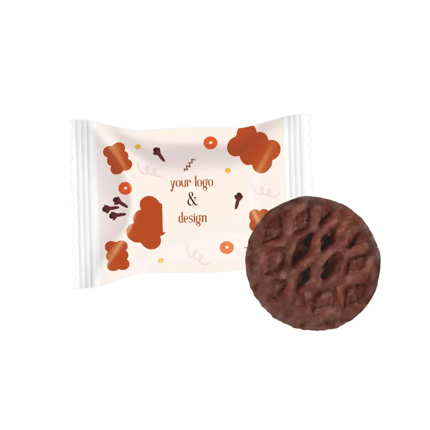 0493Z - CIOCCOLATINO RICOPERTO DI PAN DI ZENZERO