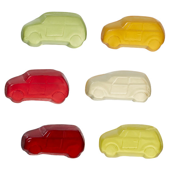 Miniatura: 0292C - "BUSTA CUORICINI GOMMOSI 10g  - ORGANICi &VEGANO.