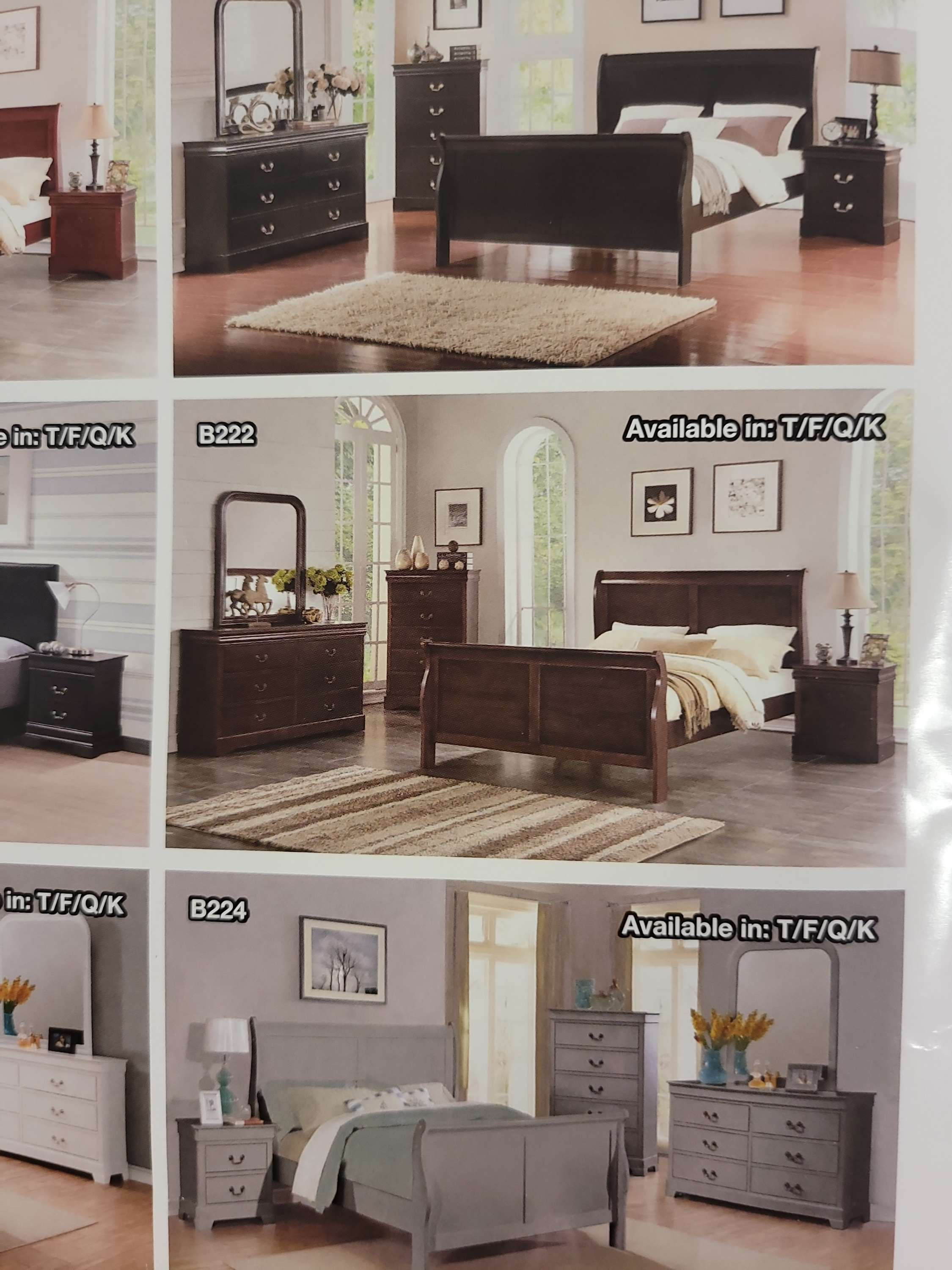 5 pcs Bedroom set