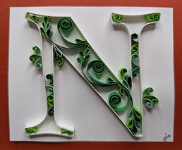 Select from our monogram options, or get in touch for a letter of your choice.