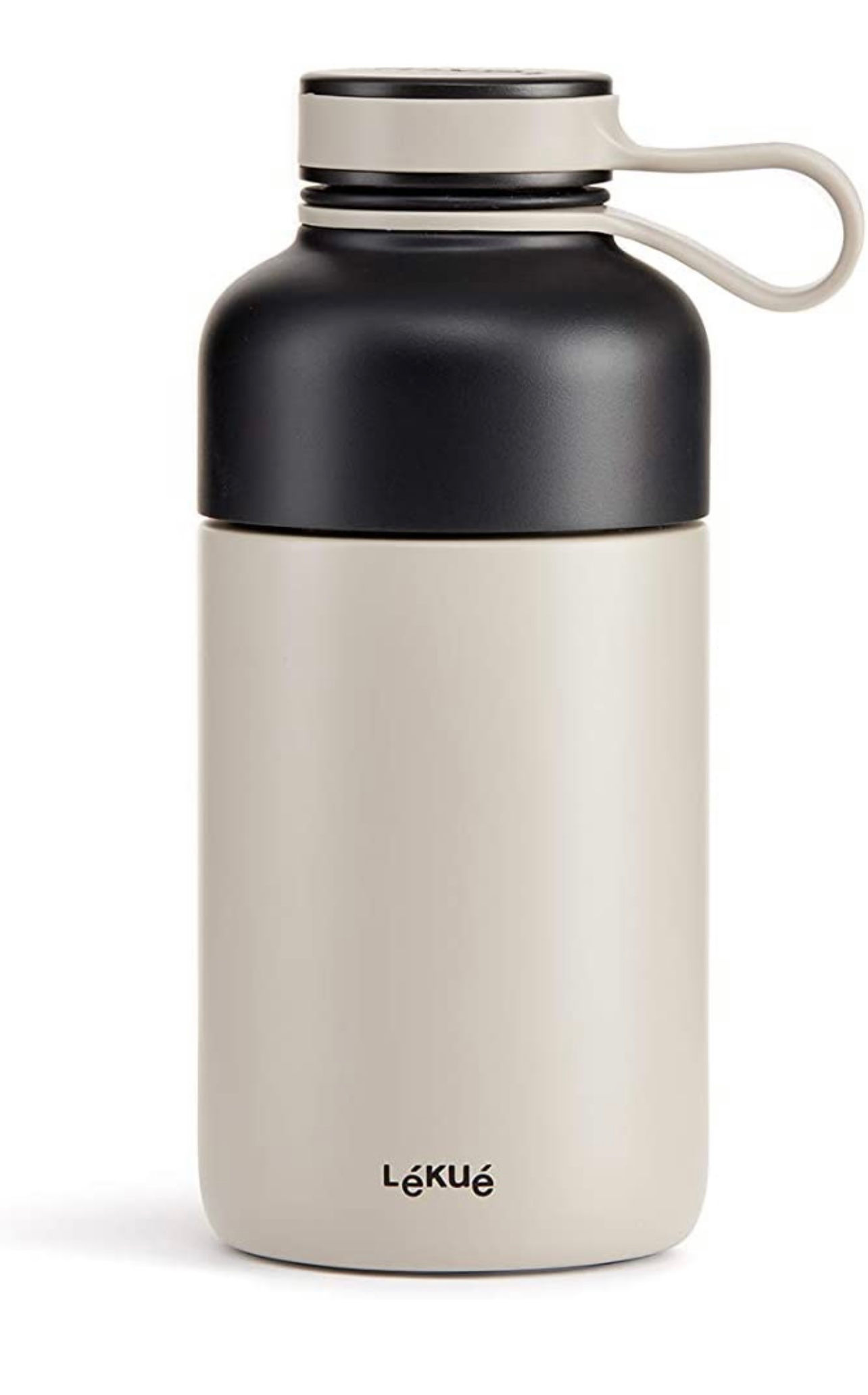 Lékué Bouteille Isotherme To Go, Gris 300 ml