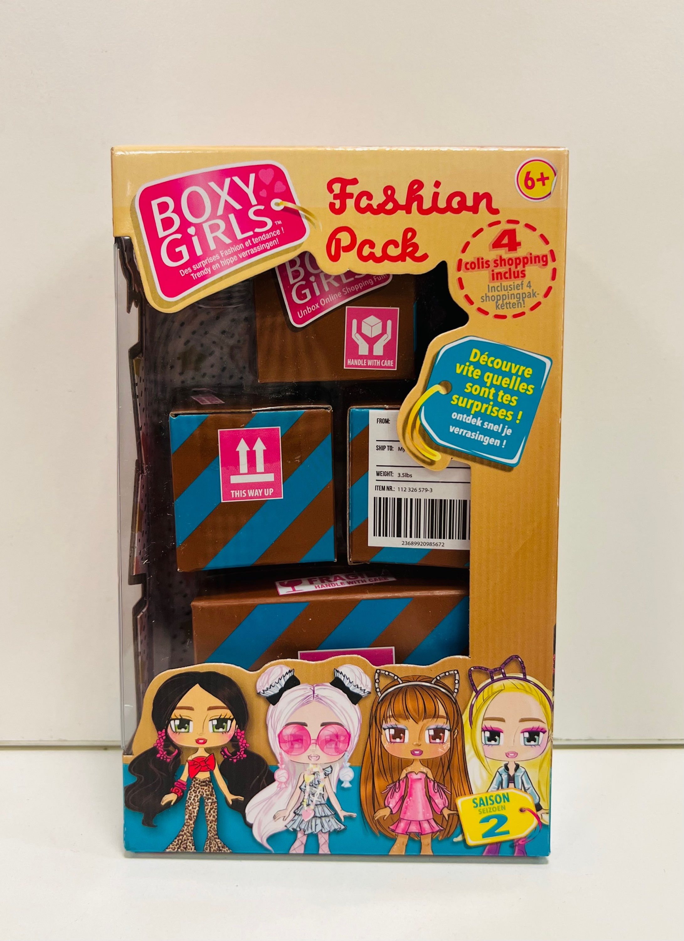 BOXY GIRLS Le pack fashion pour les poupées fashionista