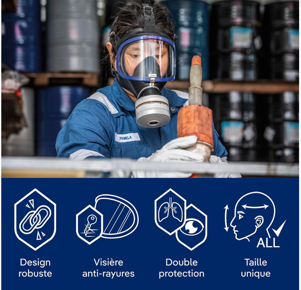 Miniatura: Dräger X-plore® 6300 Masque de protection complet