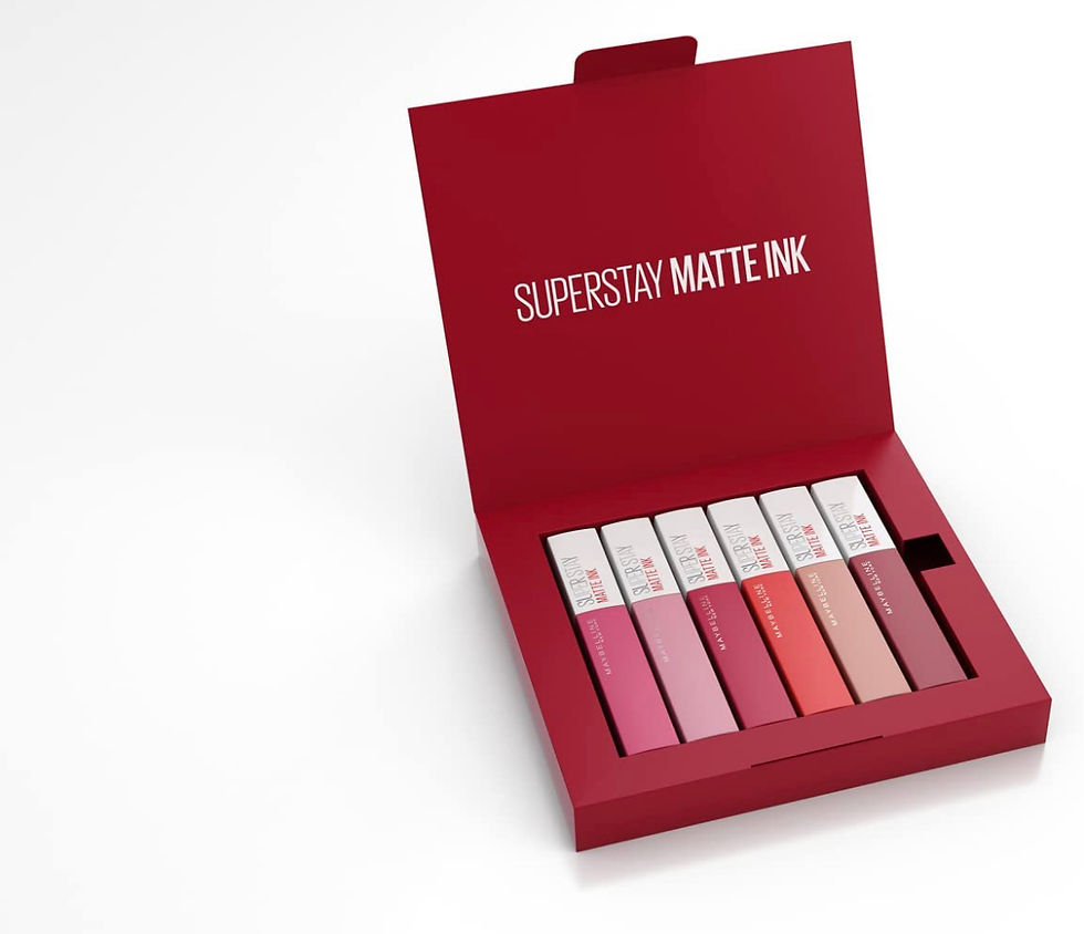 Thumbnail: Maybelline New York - Coffret Exclusif de 6 Rouges à Lèvres Liquides Longue Tenu