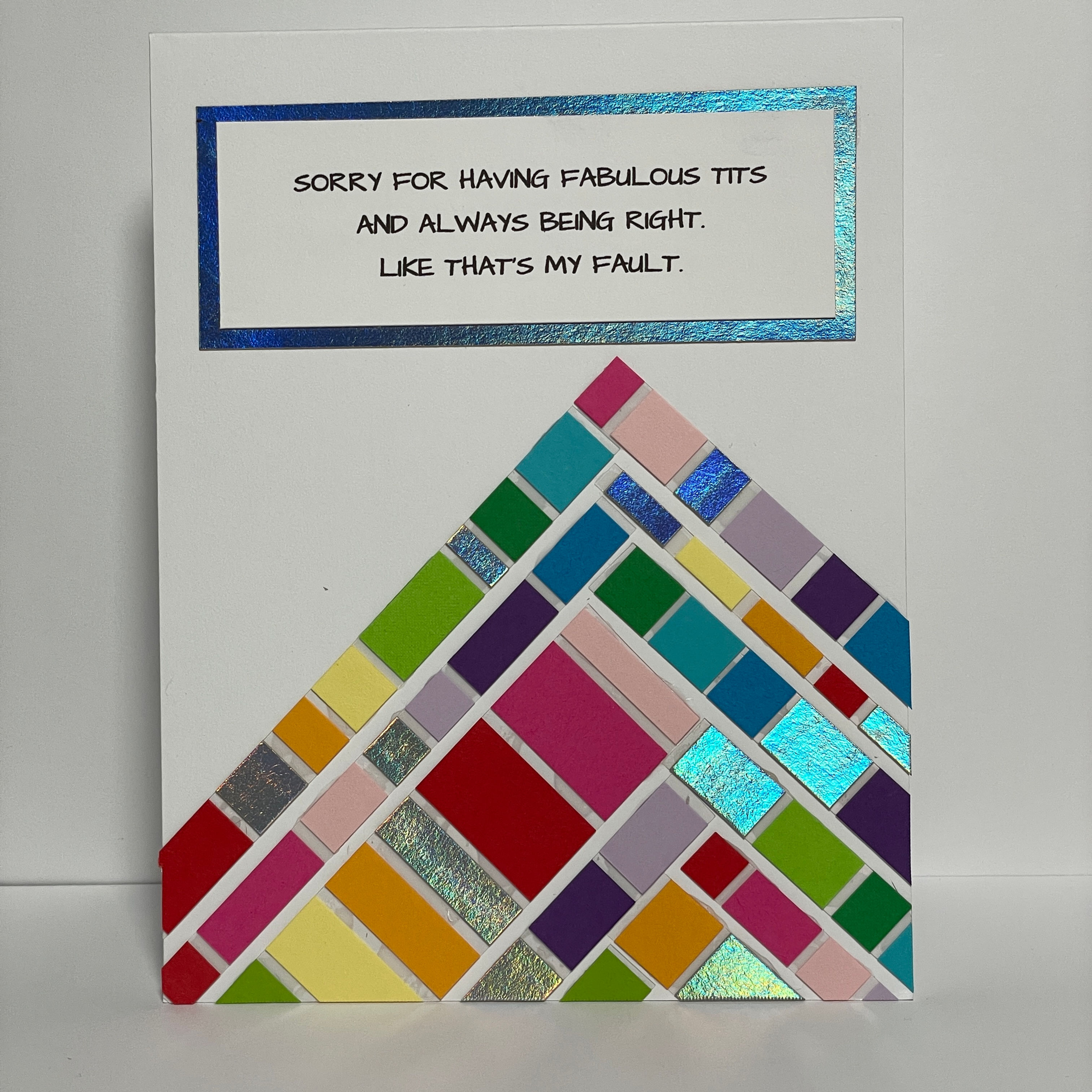 SORRY FOR FABULOUS TITS