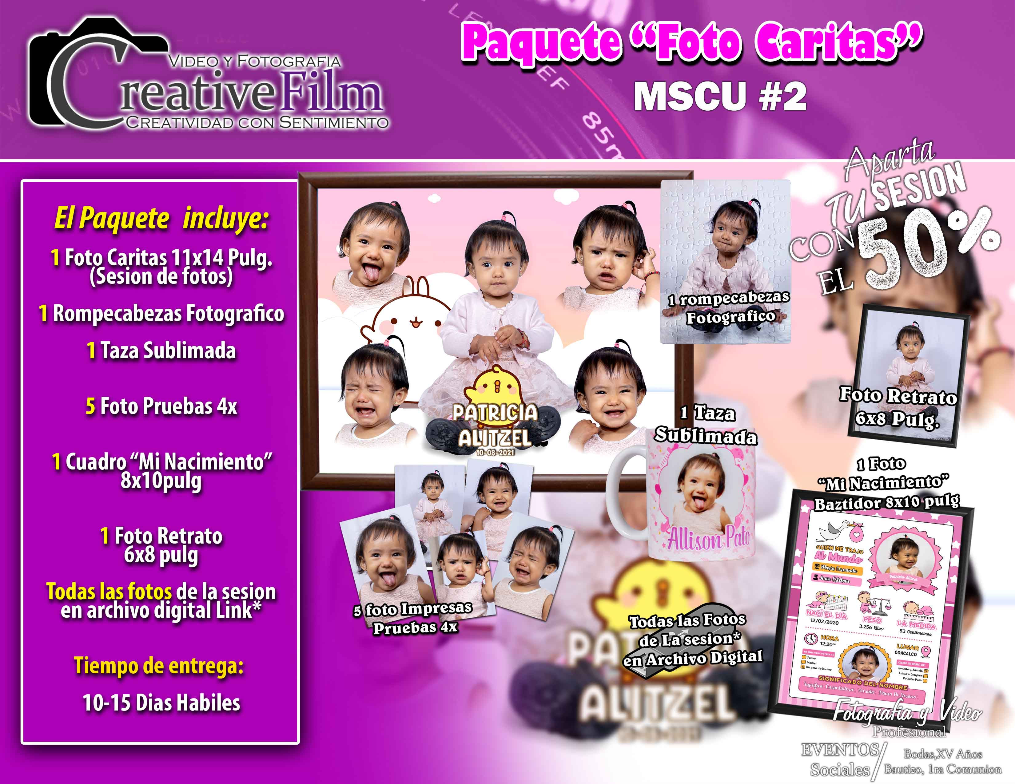 Paquete Caritas Mscu #2