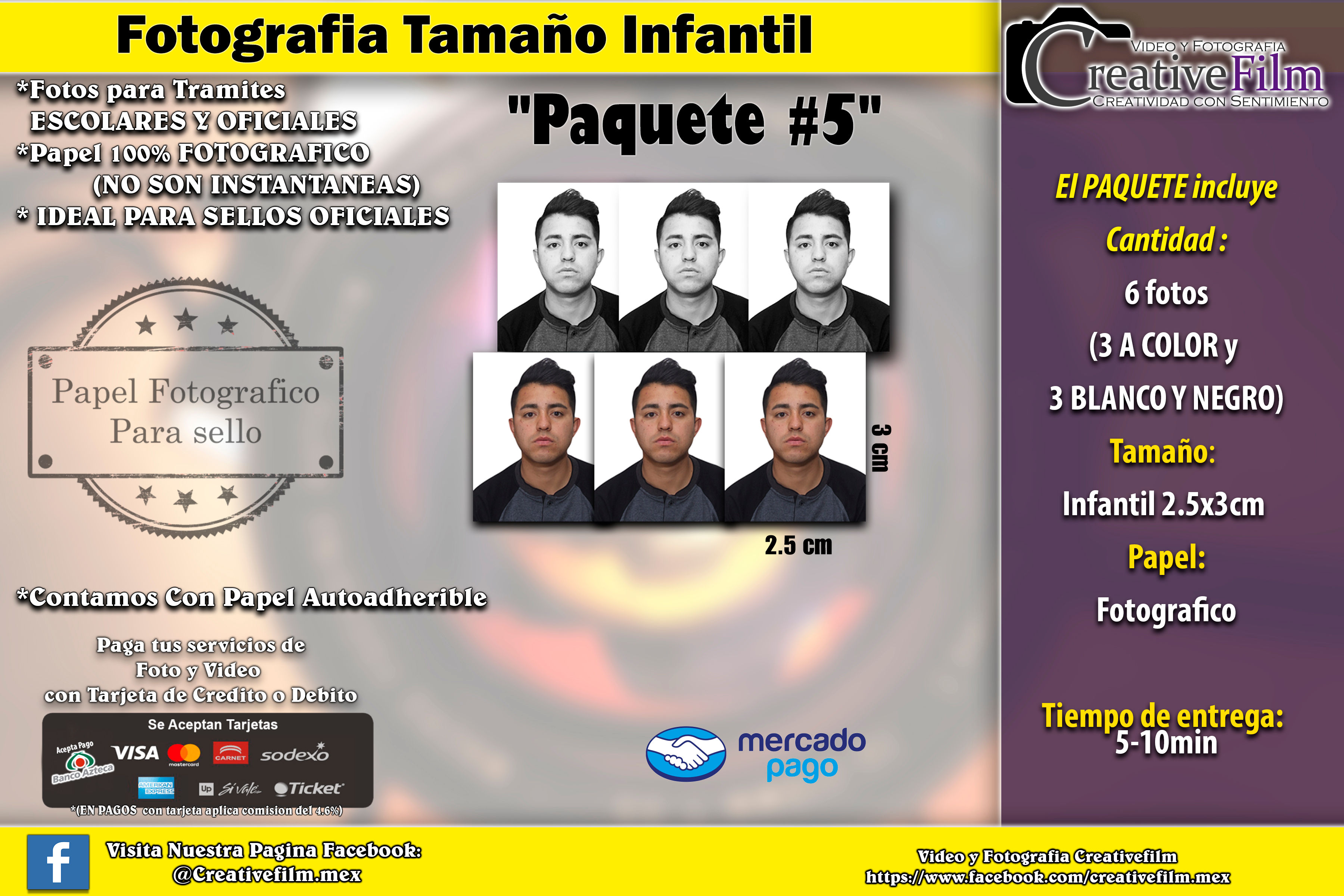 Paquete Foto Infantil #5