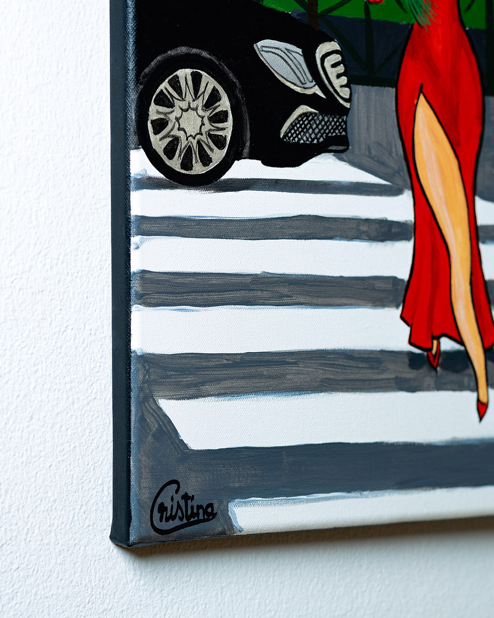 Thumbnail: Lola Bunny Pop Art Painting