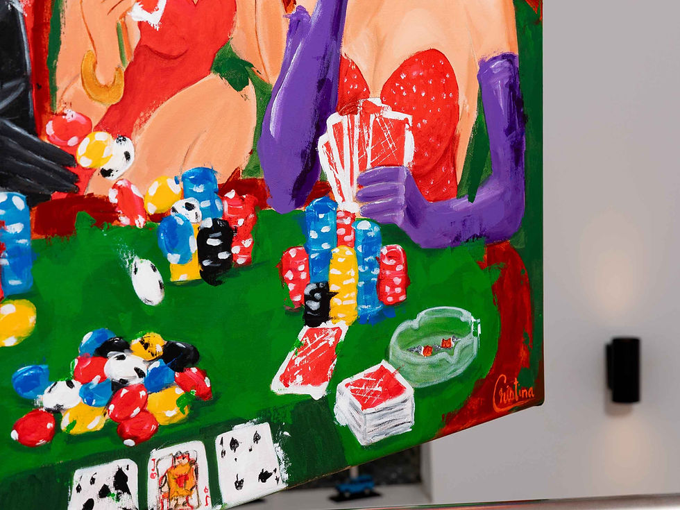 Thumbnail: poker painting