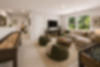 Spacious living room in a Preserve at Dove Creek home