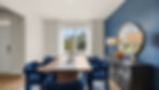 Dining area in a Brooks Station new home
