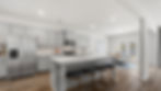 Modern kitchen in a Jackson Landing home