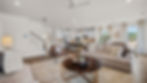 Open-concept living room in a Westland home