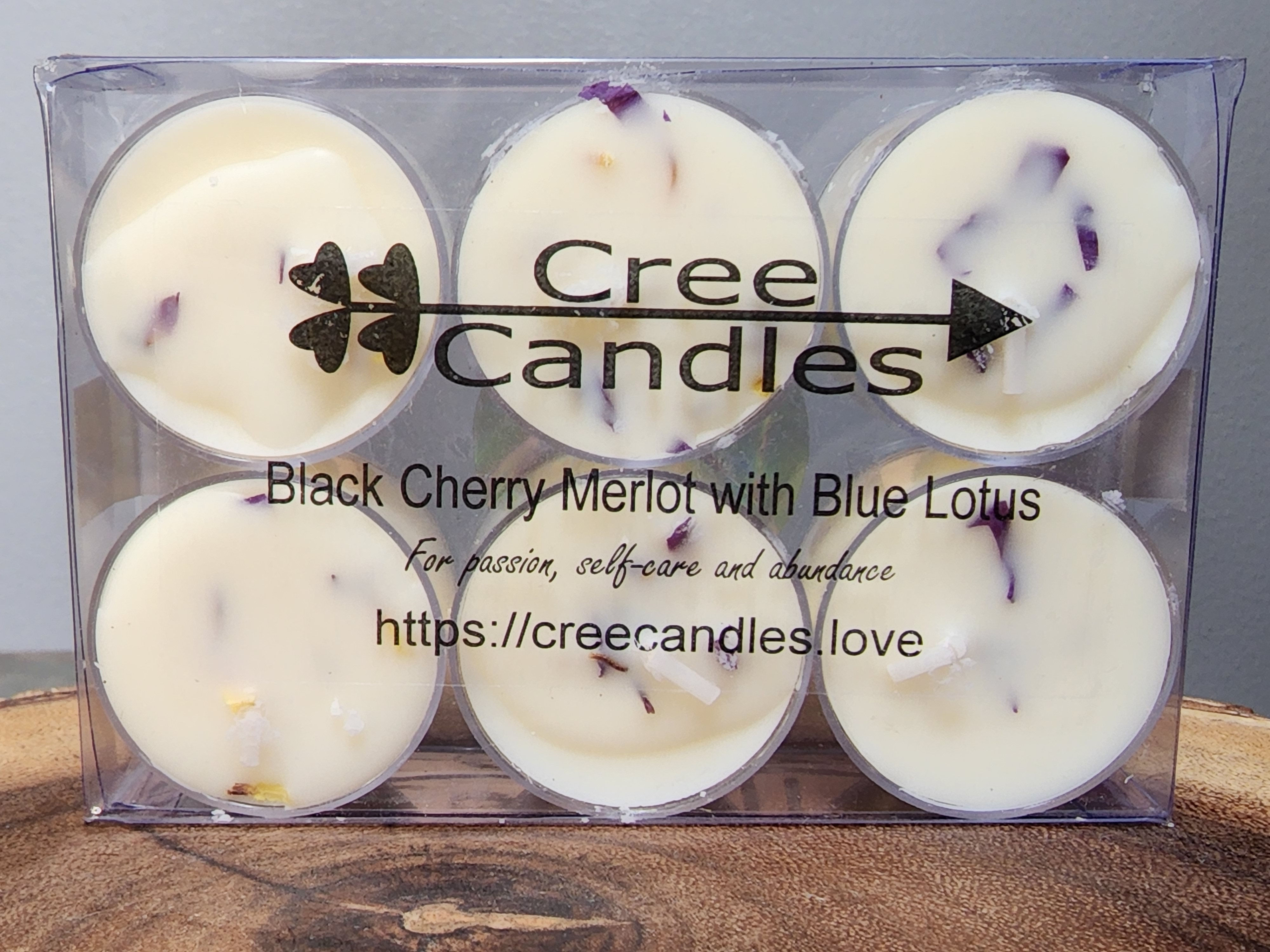 Black Cherry Merlot with Blue Lotus