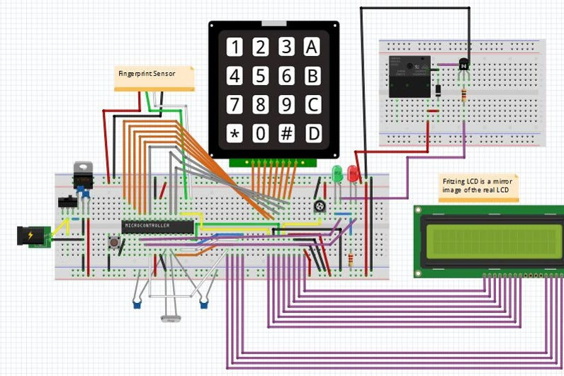 How To Make Fingerprint Door Lock System