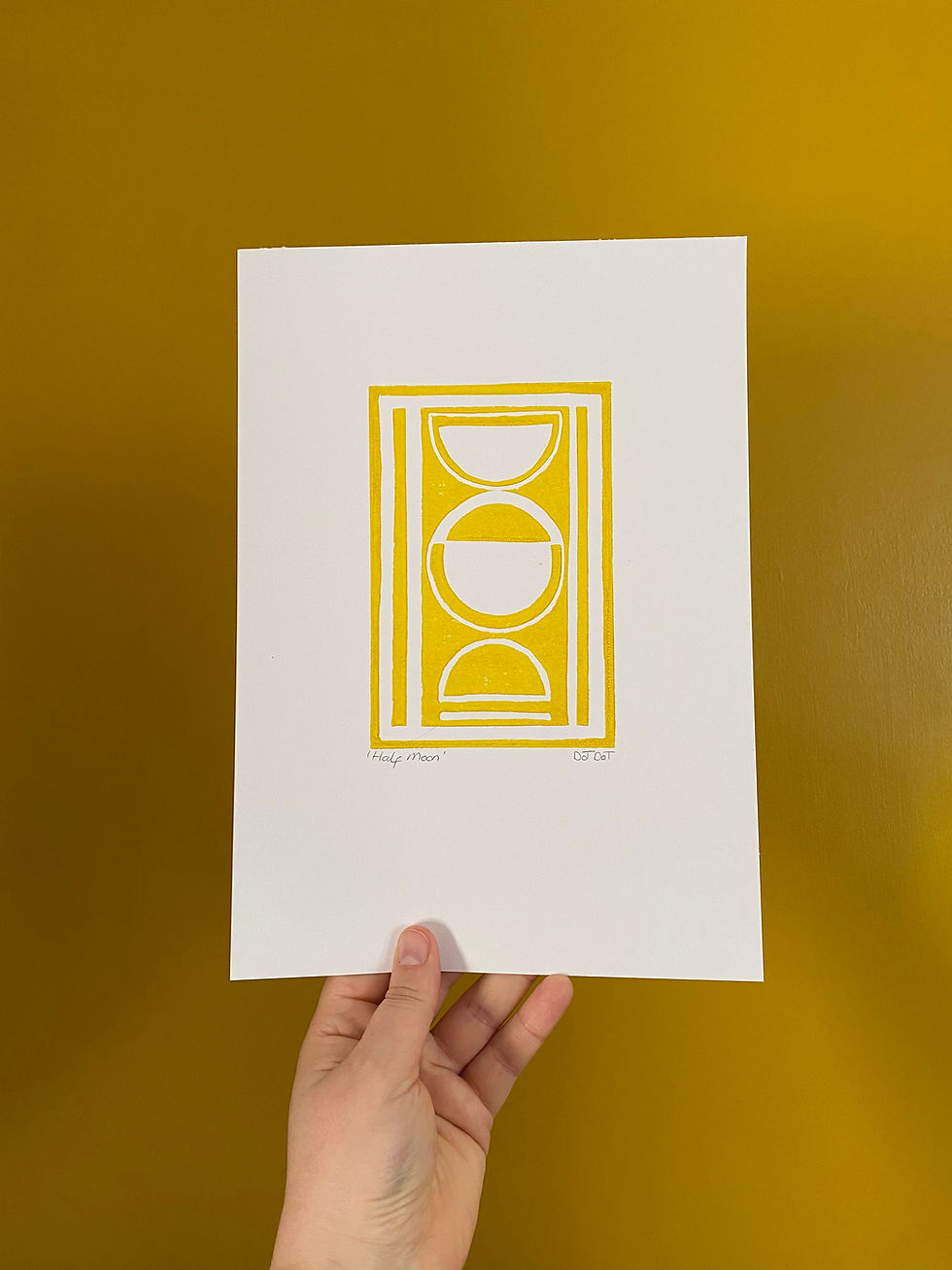 Thumbnail: A4 or A5 Colourful Lino Prints