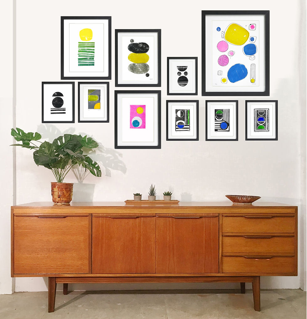 Thumbnail: Limited Edition A3 Bold Relief Print