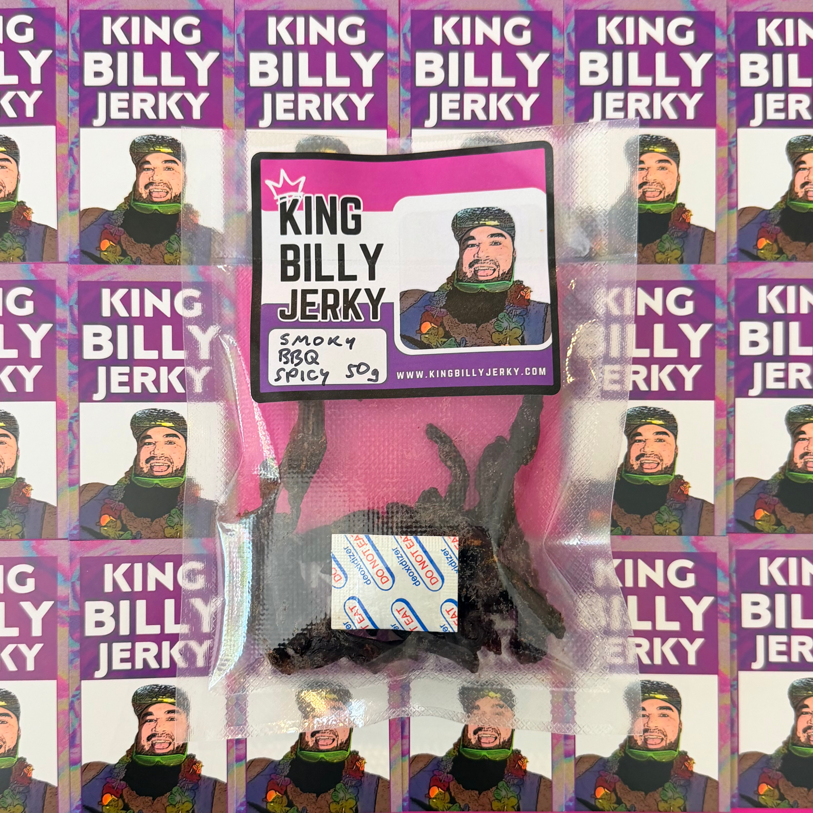 King Billy's Smokey BBQ Spicy Beef Jerky