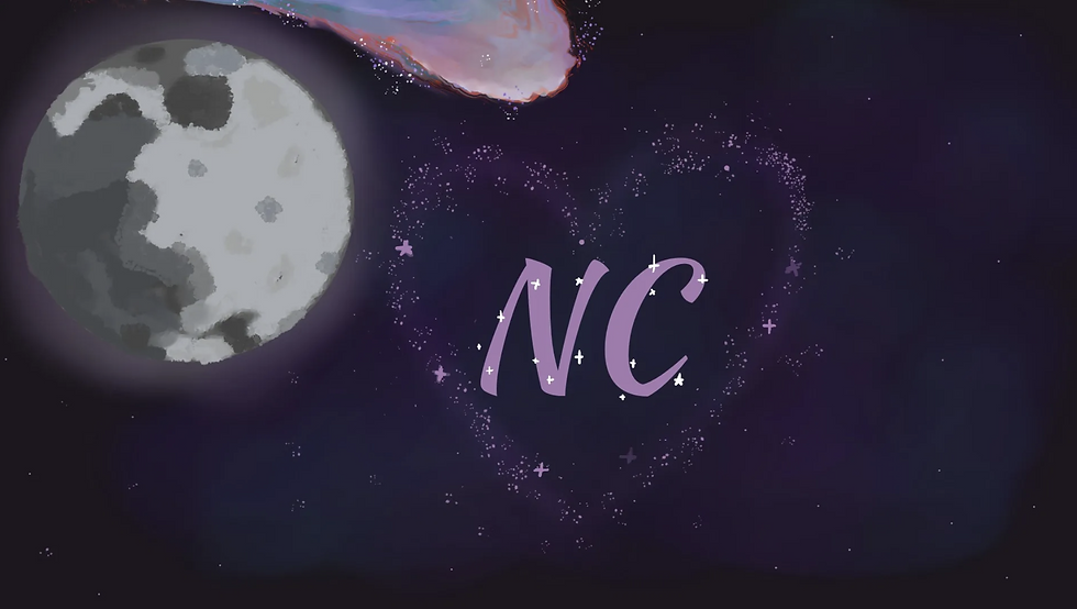 Det fina kortet som Britney, Katja, Naomi och Ormen ritade tillsammans.