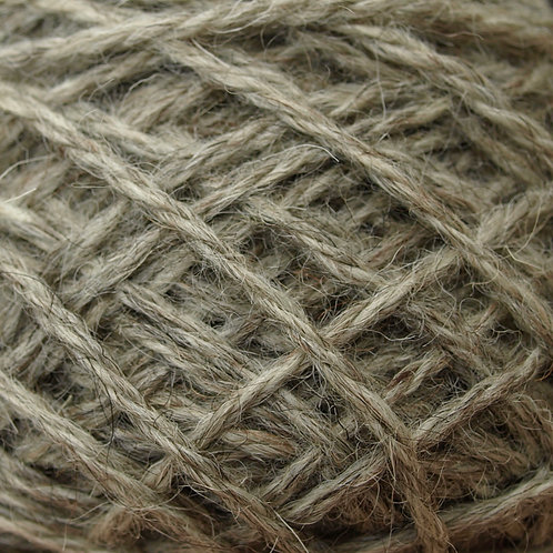 50g Aran yarn Natural/Grey