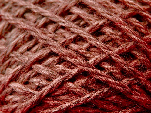 50g Aran yarn Red