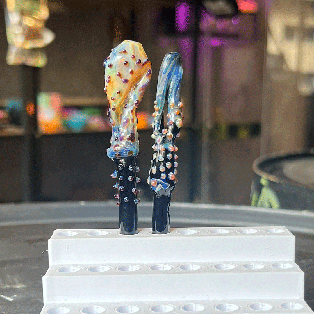 PITEIRA DE VIDRO ARTISTICAS POLVO ICEGLASS BUNNY