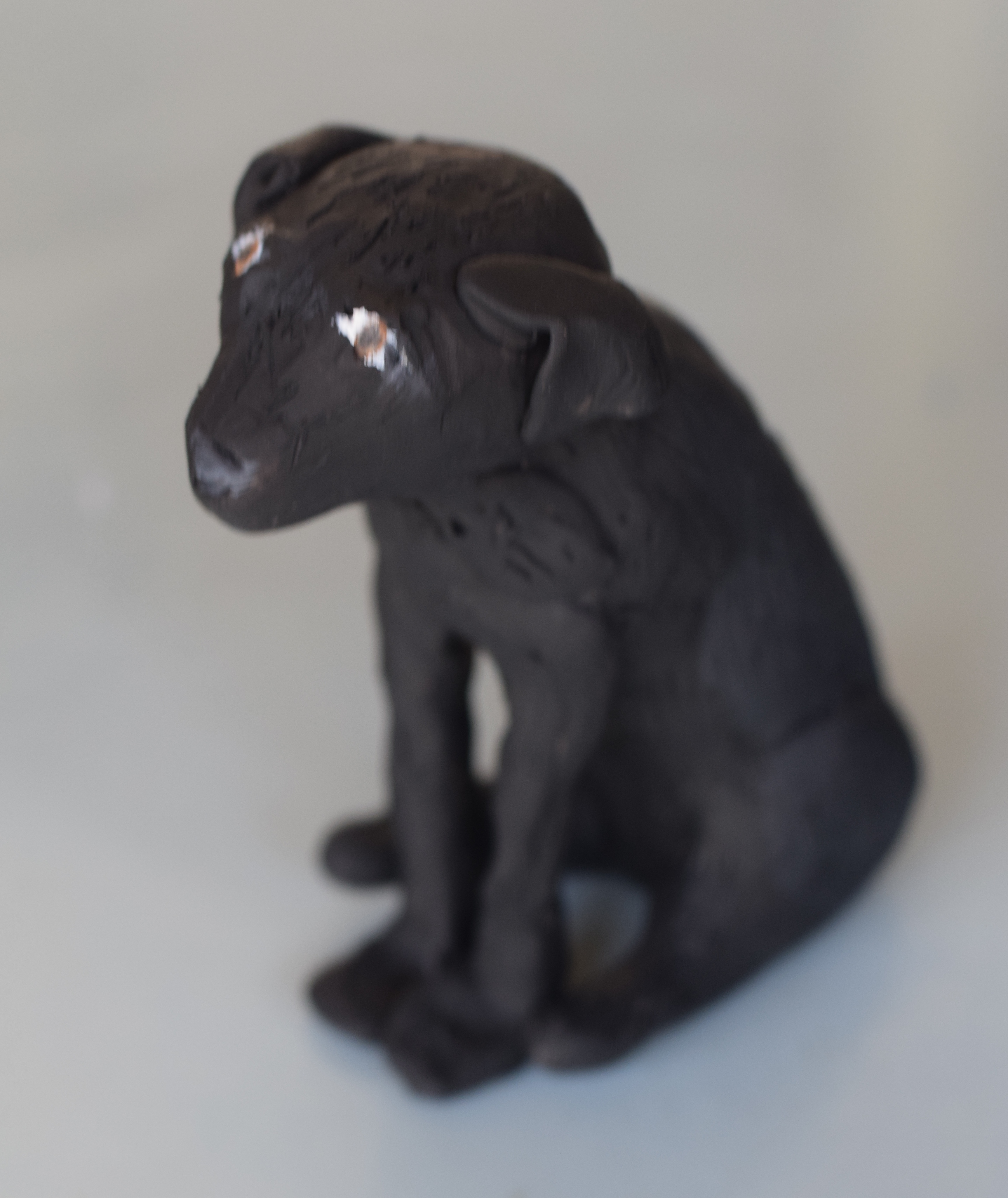 Polymer clay pet figurine
