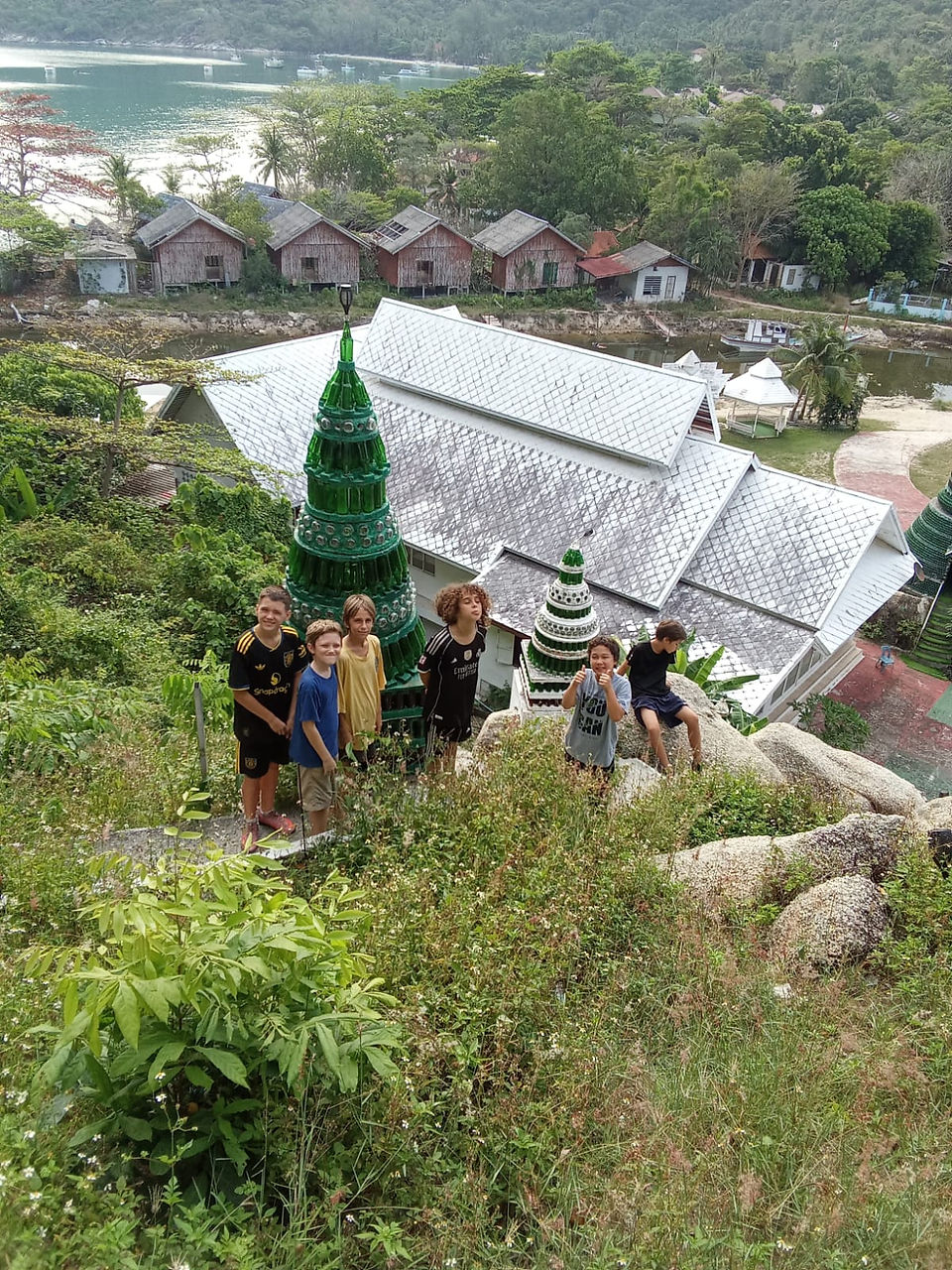 Students on a field trip for Si Ri Panya News Highlights.