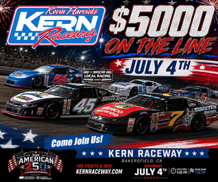 $5,000 On The Line At Kevin Harvick’s Kern Raceway
