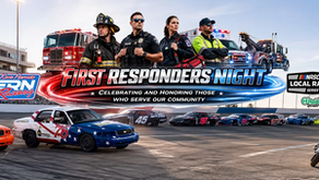First Responders Night Fires Up Kern Raceway Saturday Night