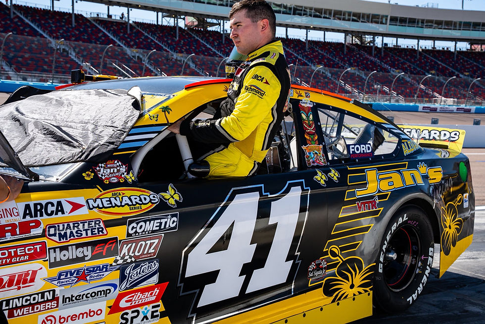 Robbie Kennealy ARCA Menards Series West Tucson Speedway Preview