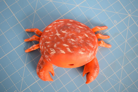 Sugarwhizz - How to model a crab