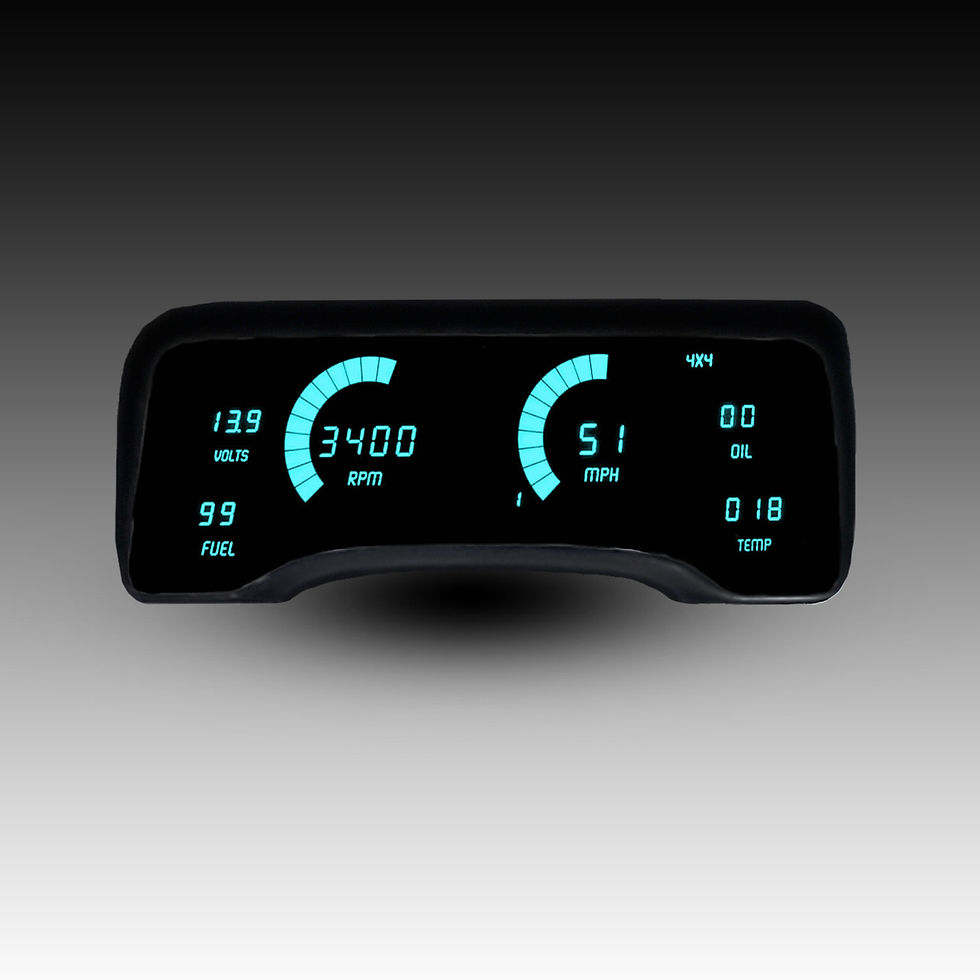 Thumbnail: 1997-2001 Jeep XJ LED Digital Gauge Panel