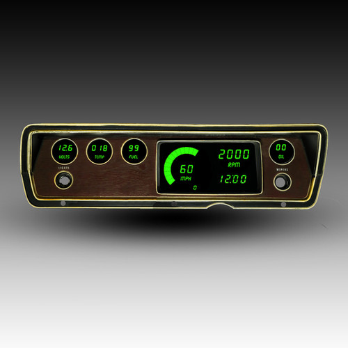 DASHゴールドブリューシステム Intellitronix Classic Cars and Trucks Replacement Panel