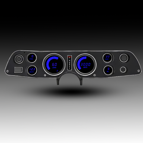Intellitronix Digital Dash Panel – 1991-1992 Camaro – White LED Gauges, Made In USA
