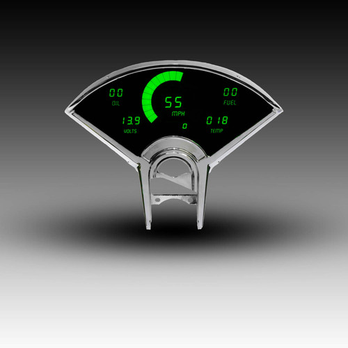 RED LION Medidor De Panel Digital,LED Rojo,PAXLHV - Medidores De Panel