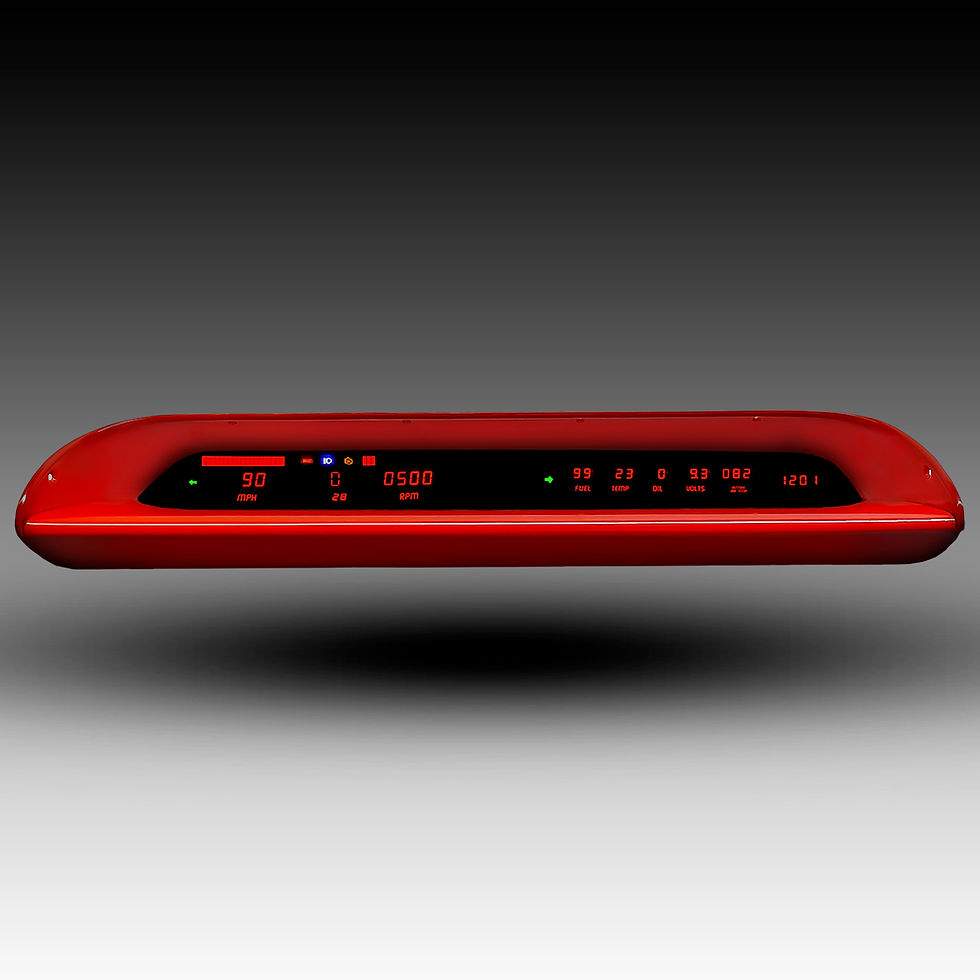 Thumbnail: 1963-1964 CHEVY IMPALA intellitronix red