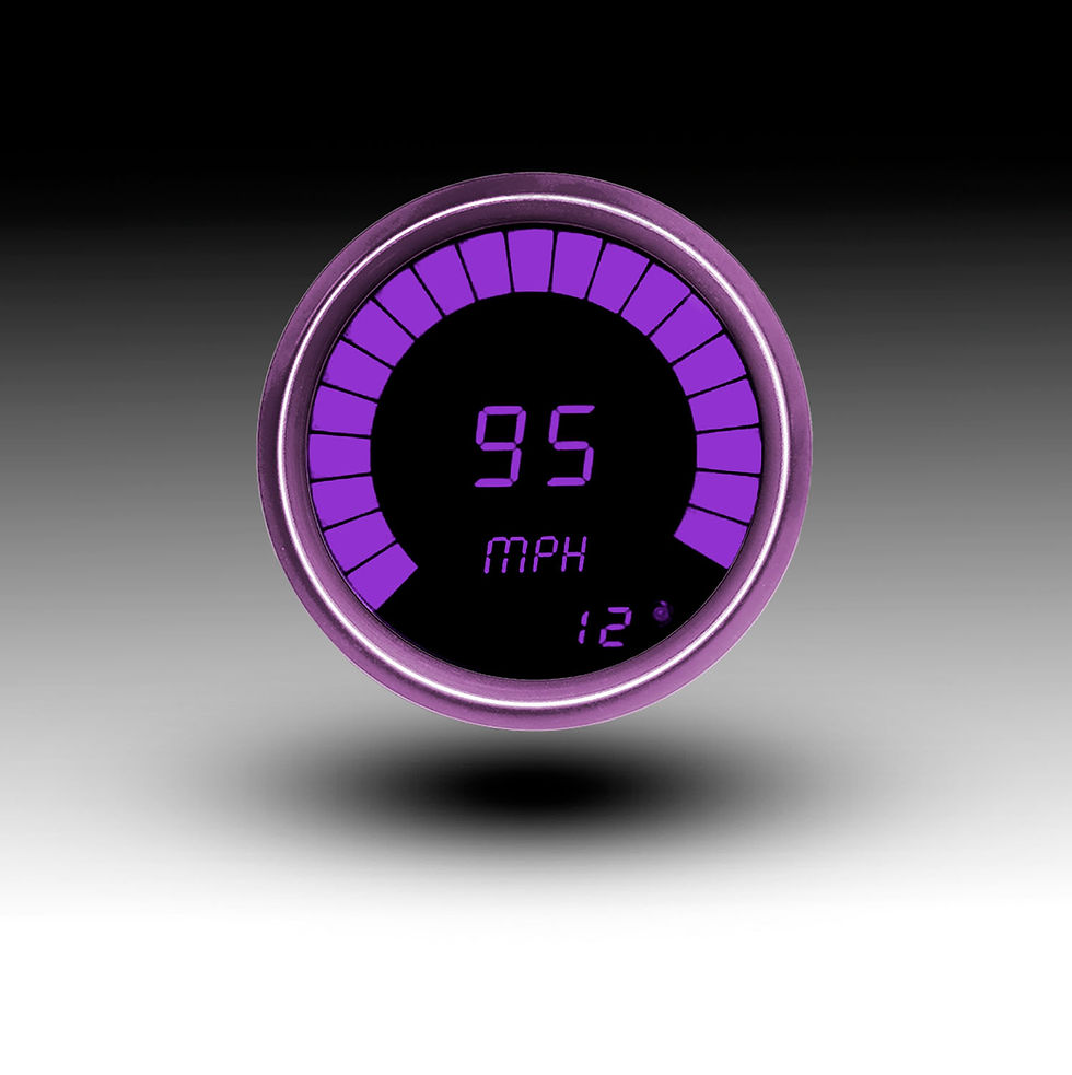 Thumbnail: Speedometer/Tachometer Combo with Programmable Memory