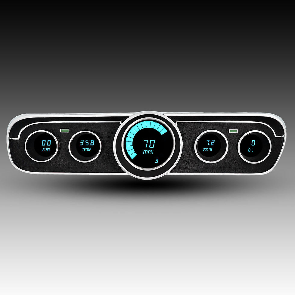 Thumbnail: 1965-1966 Ford Mustang LED Digital Panel