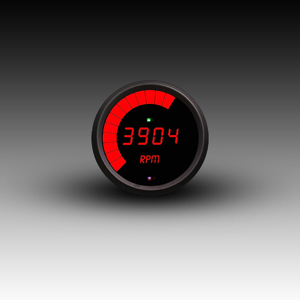 Thumbnail: Tachometer Multi-Function LED Digital Programmable