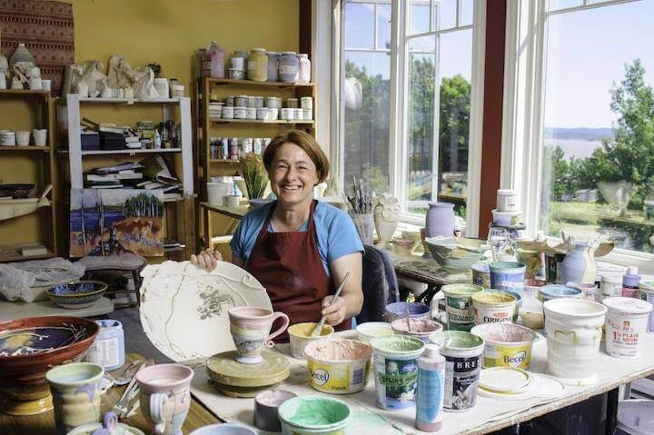 wendy johnston pottery & art owner