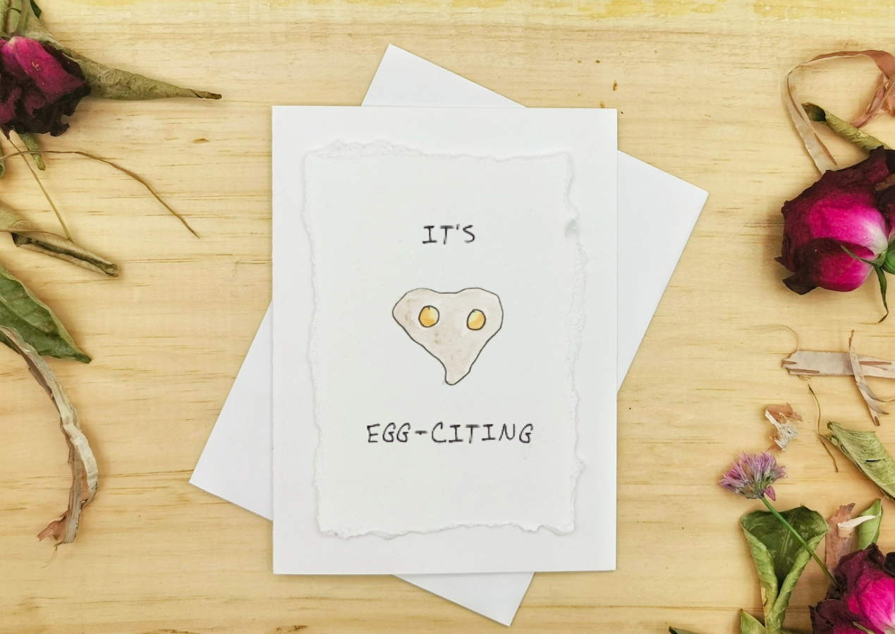 It's Egg-citing Card