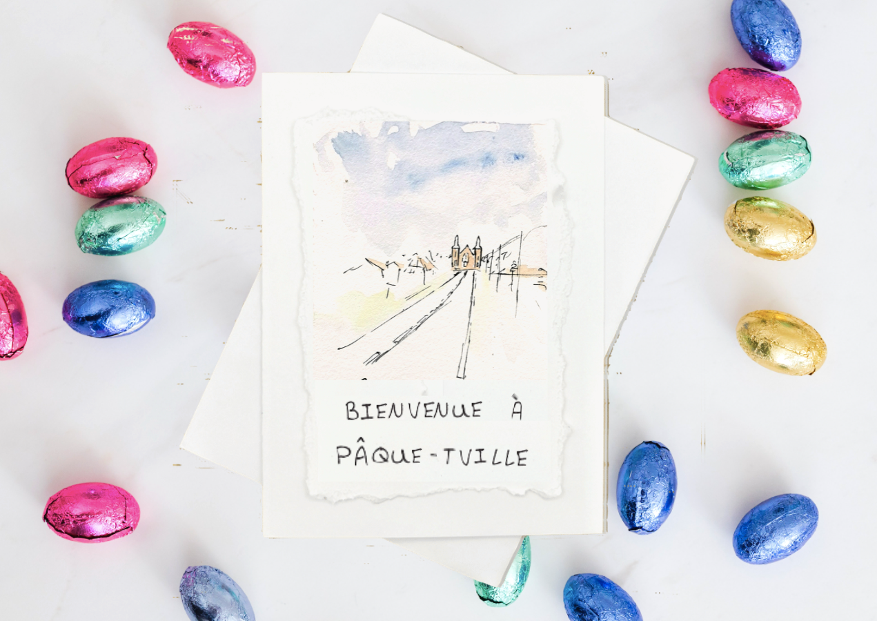 Bienvenue à Pâque-tville - Carte