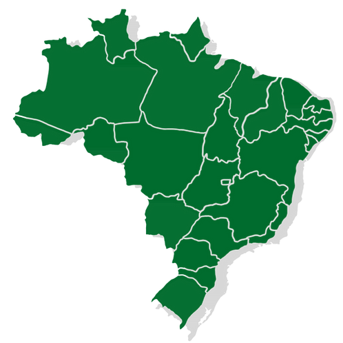 mapa do Brasil cor verde.png