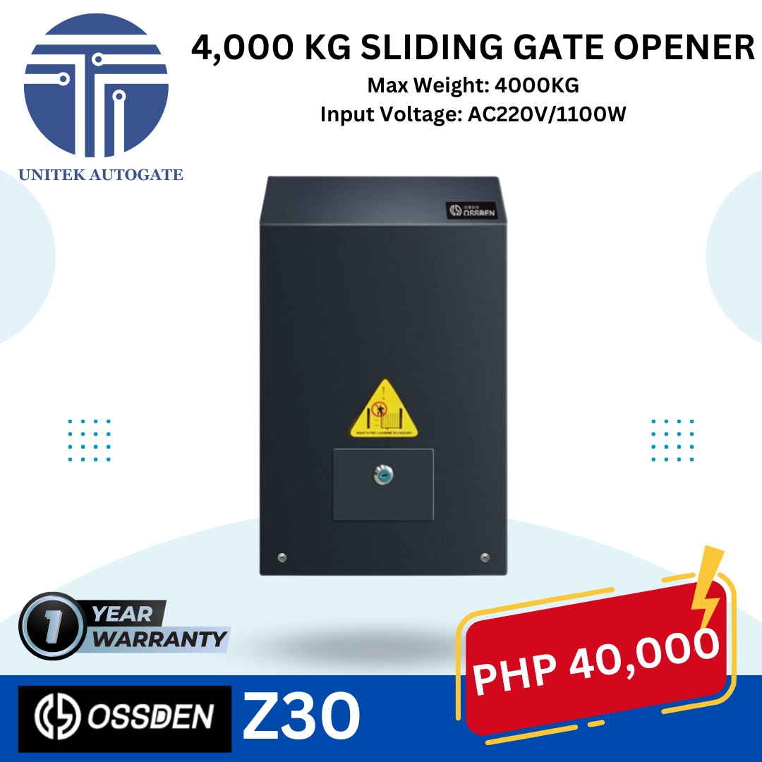 OSSDEN Z30 Sliding Gate Opener (4000KG)