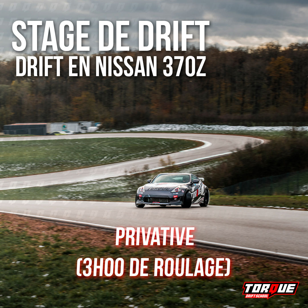 STAGE DE DRIFT PRIVATIVE (3H00 DE ROULAGE À VAISON PISTE)