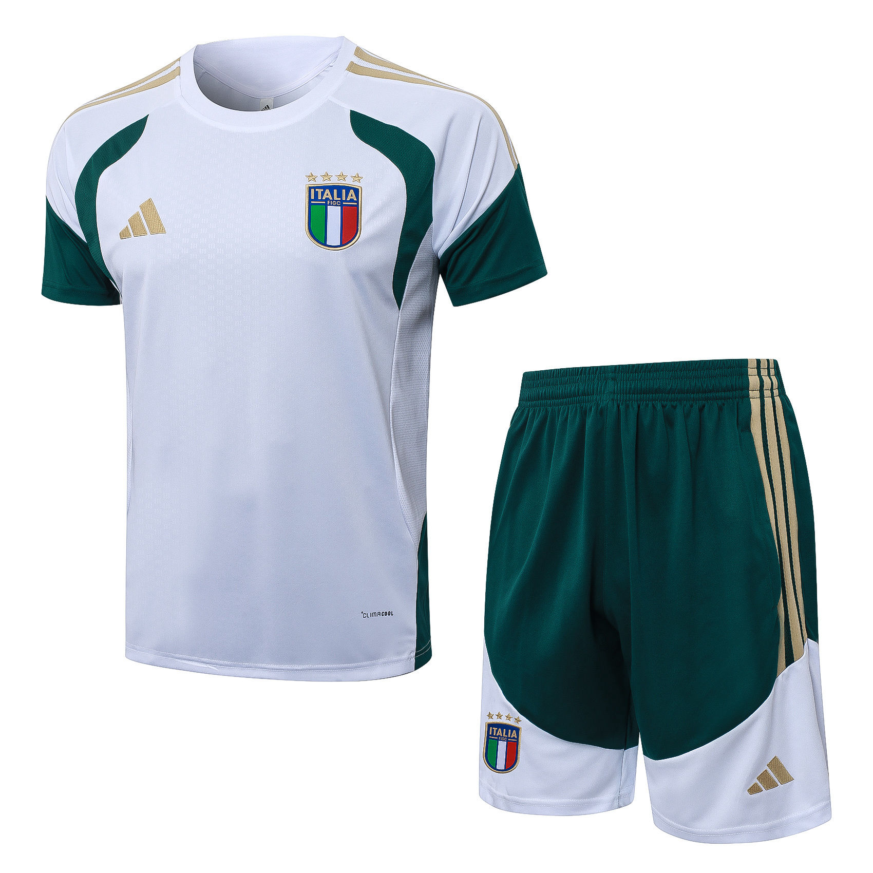 Maillot Training Italie Blanc