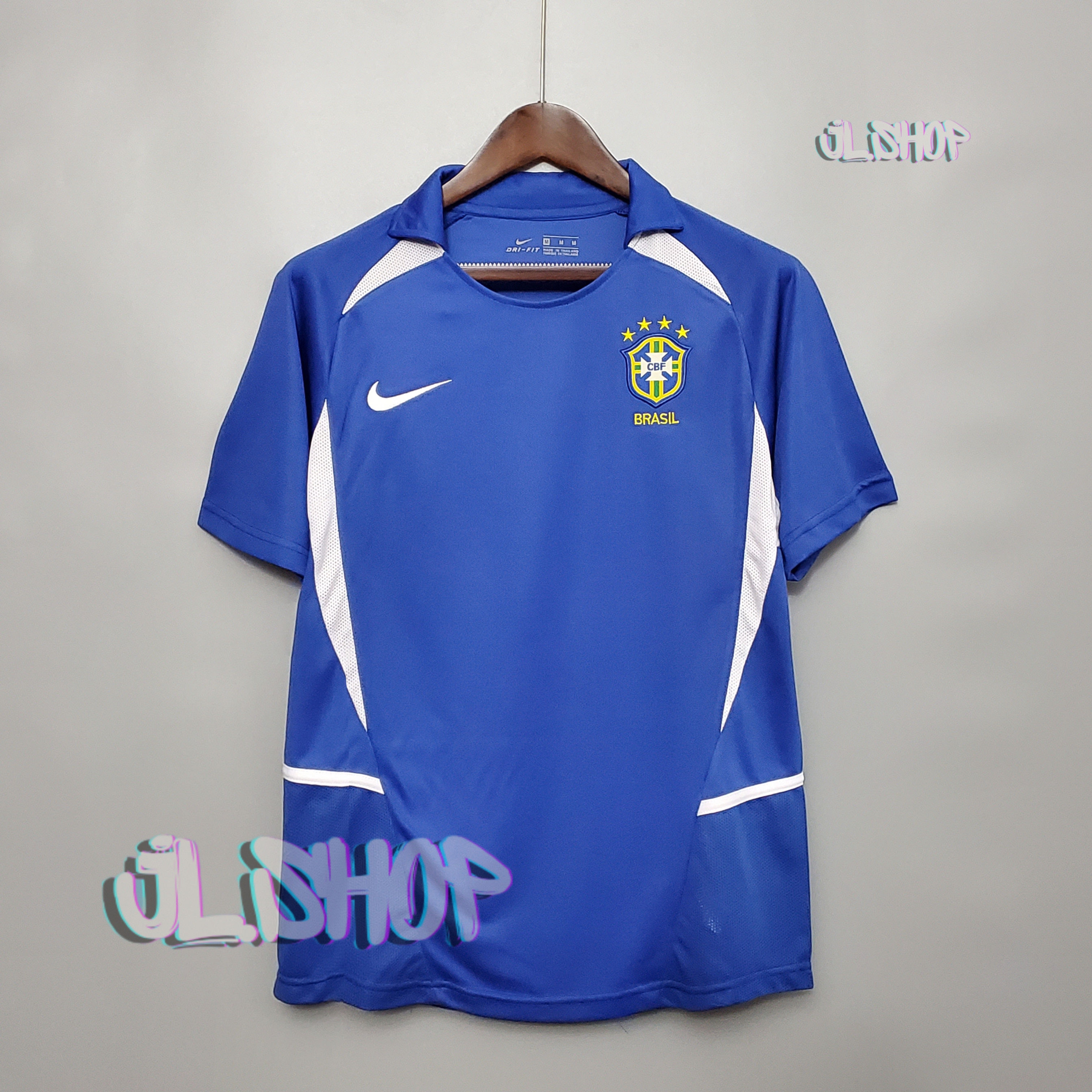 MAILLOT RETRO Bresil Exterieur 2002